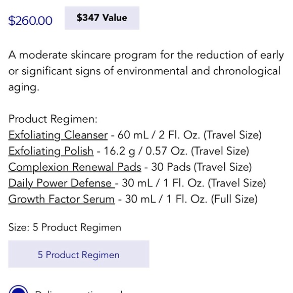 ZO Anti-Aging Program 💙🤍New In Box - Picture 2 of 3